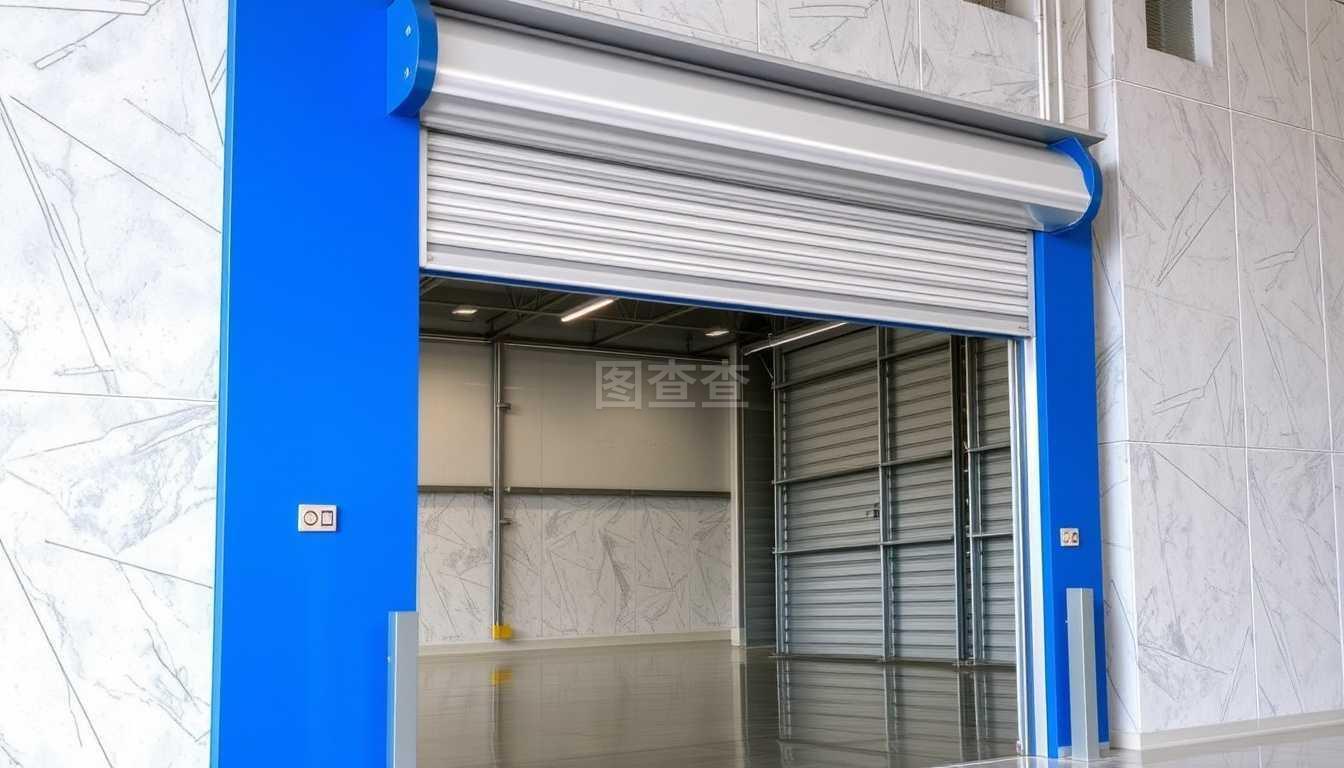 自动厂卷帘门室内、钢轧门用于瓦勒侯安全系统